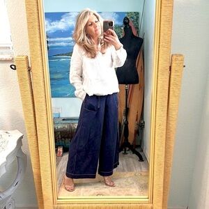 A Loves a,Sinfully Soft,Pull-On,Wide-Leg Palazzo Pant,Absolutely Perfect,Size S